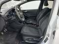 View of front seats