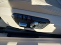 View of control buttons for electric seat adjustment
