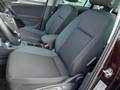 View of front seats