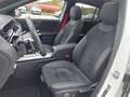 View of front seats