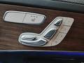 View of control buttons for electric seat adjustment