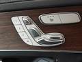 View of control buttons for electric seat adjustment