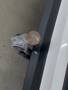 View of trailer tow-bar hitch