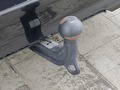View of trailer tow-bar hitch