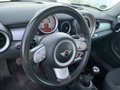 View of steering wheel