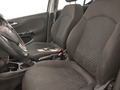 View of front seats
