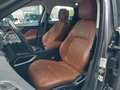 View of front seats