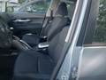 View of front seats