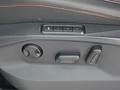 View of control buttons for electric seat adjustment