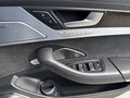 View of control buttons for electric rear seat adjustment