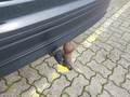 View of trailer tow-bar hitch
