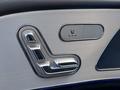 View of control buttons for electric seat adjustment