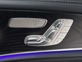 View of control buttons for electric seat adjustment