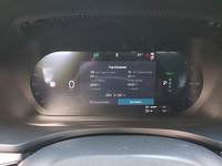 View of instrument panel