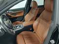 View of front seats
