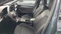 View of front seats