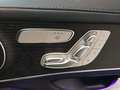 View of control buttons for electric seat adjustment