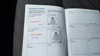 Acción adicional en el cuaderno de mantenimiento