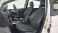View of front seats