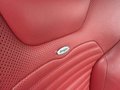 View of front seats