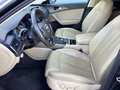 View of front seats