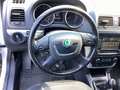 View of steering wheel