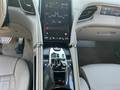 View of centre console
