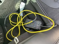 View of fittings for electric vehicle
