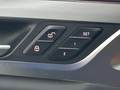 View of control buttons for electric seat adjustment