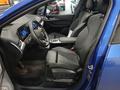 View of front seats