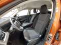 View of front seats