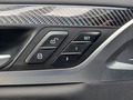 View of control buttons for electric seat adjustment