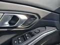 View of control buttons for electric seat adjustment