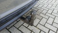 View of trailer tow-bar hitch