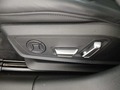View of control buttons for electric seat adjustment