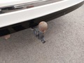 View of trailer tow-bar hitch