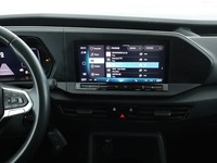 View of centre console