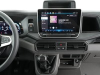 View of centre console