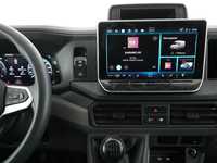 View of centre console