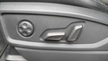 View of control buttons for electric seat adjustment