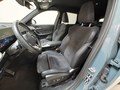 View of front seats