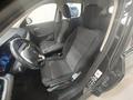 View of front seats