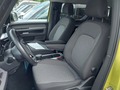 View of front seats