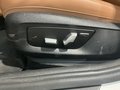 View of control buttons for electric seat adjustment
