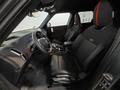 View of front seats