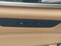 View of control buttons for electric seat adjustment