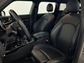View of front seats