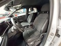 View of front seats
