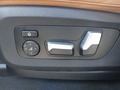 View of control buttons for electric seat adjustment