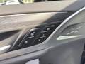 View of control buttons for electric seat adjustment